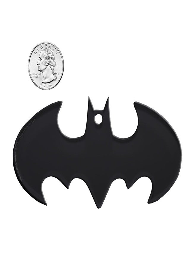Trend Setters DC Comics – Batman – Bat Symbol Logo – Bat-Shaped Acrylic Print – Superhero Emblem, Bat Logo Silhouette, Geek & Gamer Room, Man Cave & Office Collectible - Image 2